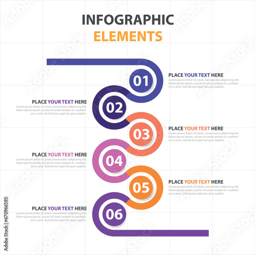 Infographic design vector and marketing icons can be used for workflow layout, diagram, annual report, web design. Business concept with 3, 4, 5,6,7 and 8 options, steps or processes.