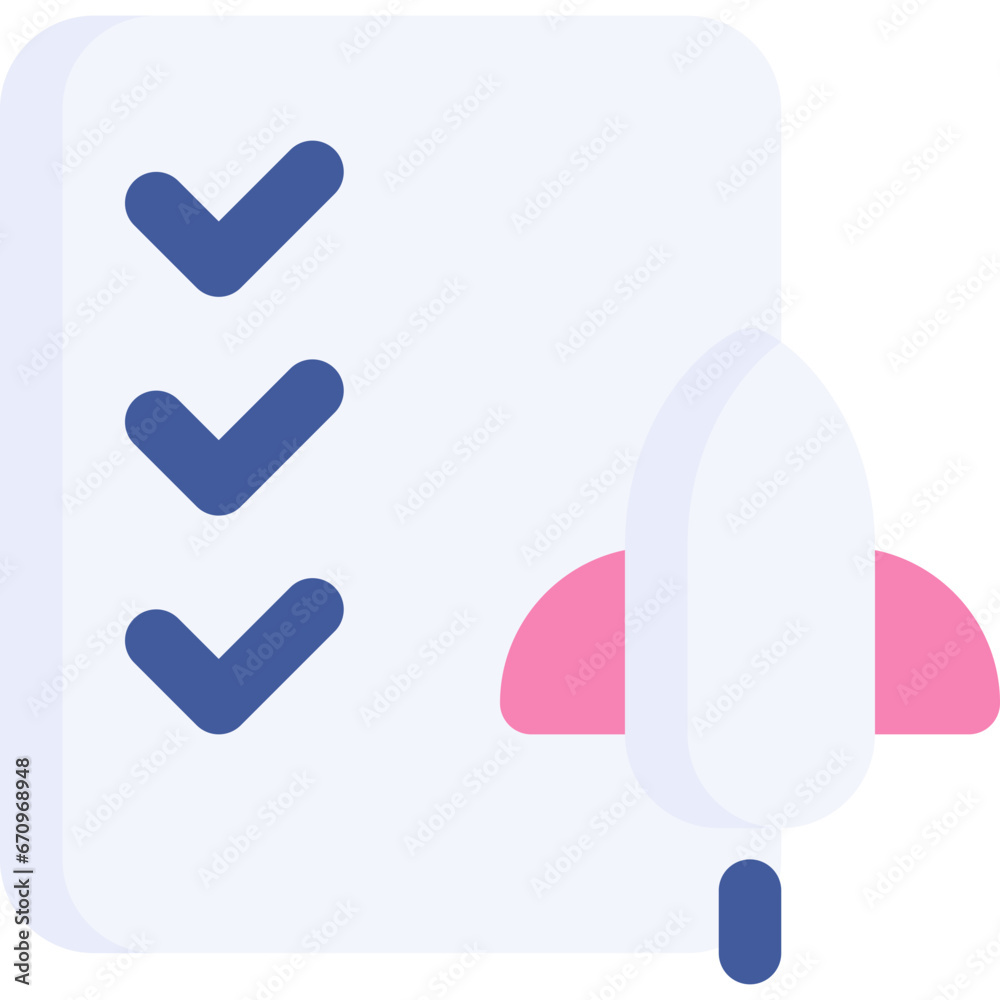 Business plan in flat icon. Check list, rocket, startup Business plan in flat icon. Check list, rocket, startup
