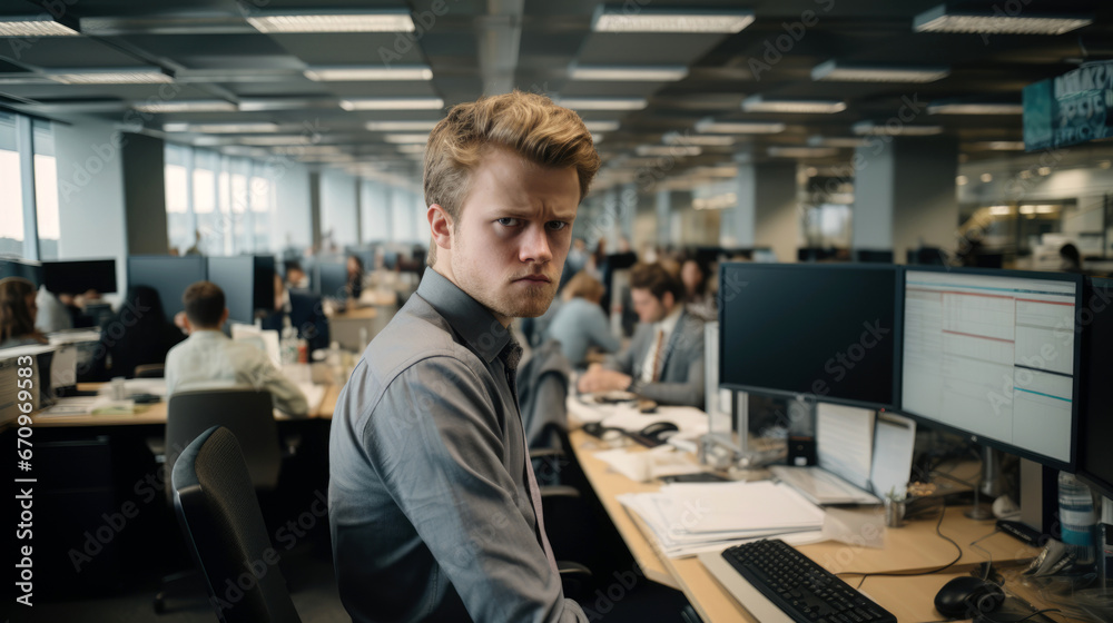 On the Brink: A Stressed Man in the Corporate World On the Brink: A Stressed Man in the Corporate World
