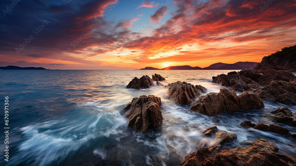 Obraz premium the most beautiful photo of the sea