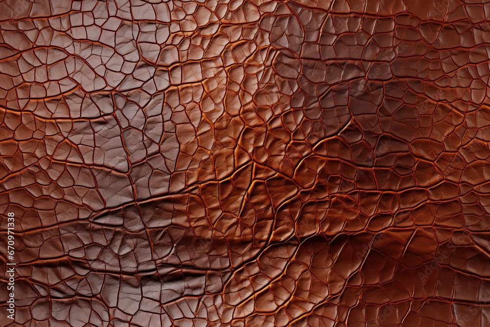 texture of brown cow leather with seamless pattern. Genuine animal skin background texture of brown cow leather with seamless pattern. Genuine animal skin background