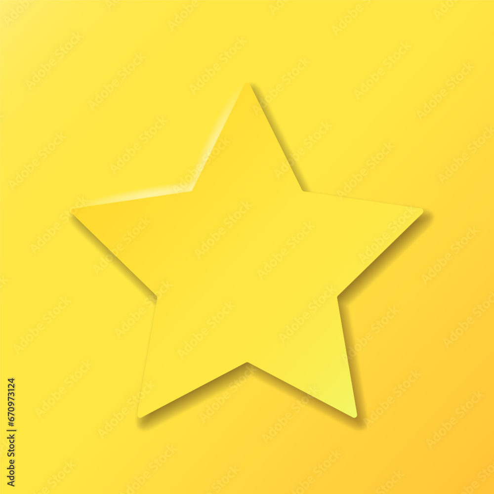 Star, vector flat icon. Background for the design. Star, vector flat icon. Background for the design.