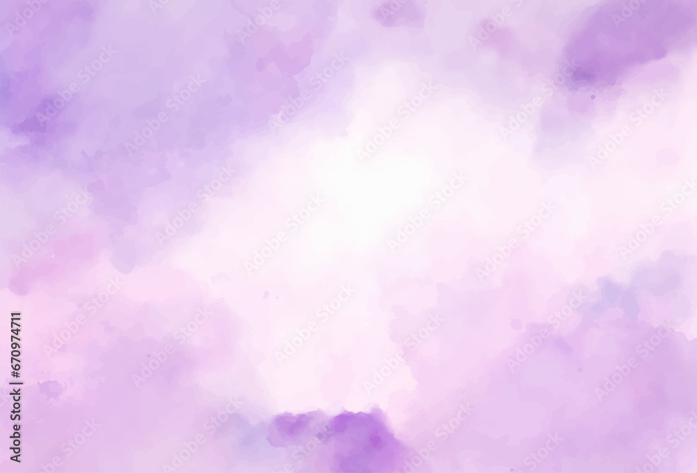 abstract watercolor hand painted background, purple watercolor
