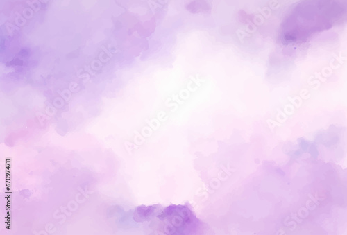 abstract watercolor hand painted background, purple watercolor 