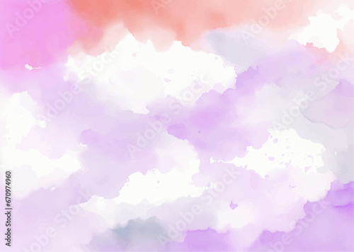 Abstract watercolor background, colorful watercolor background