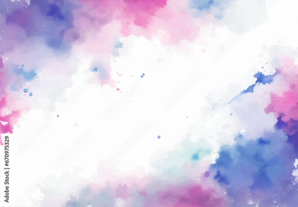 Abstract watercolor background, colorful background 