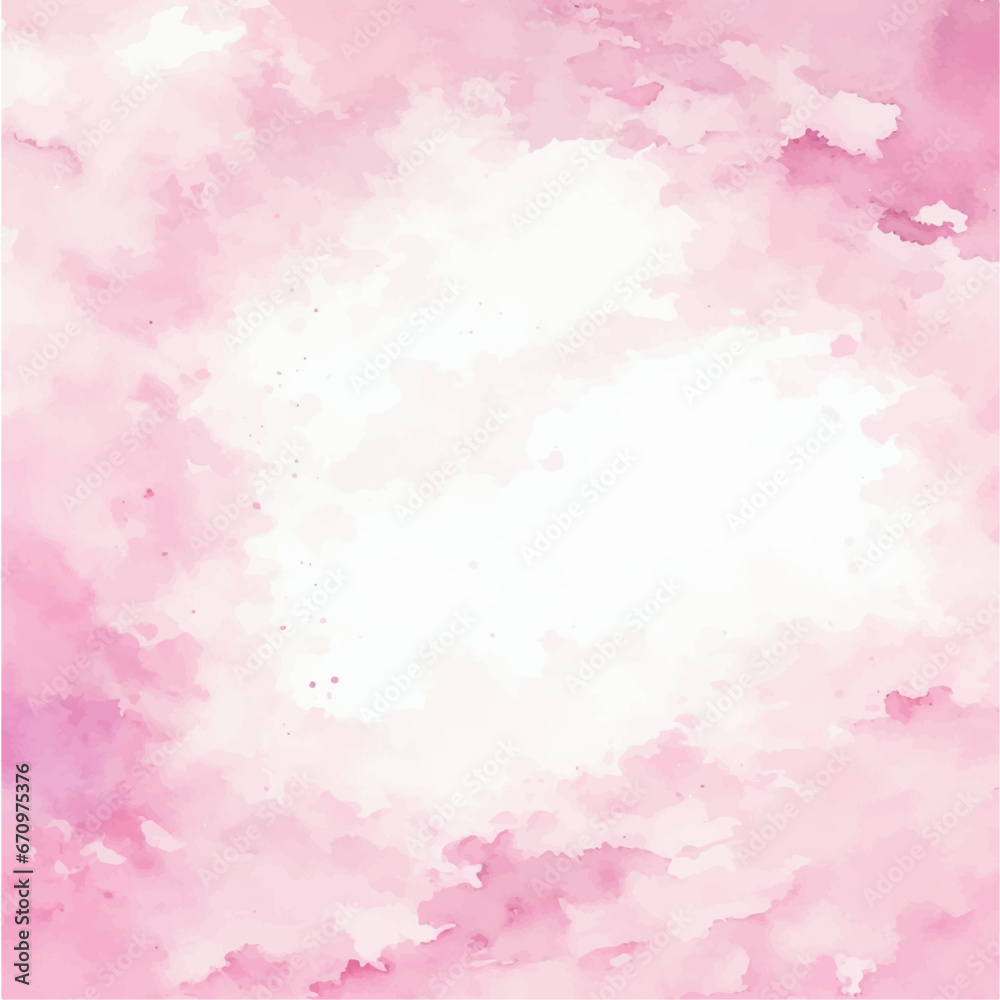 Pink watercolor background, Abstract pink watercolor background. Paint brush paper textured