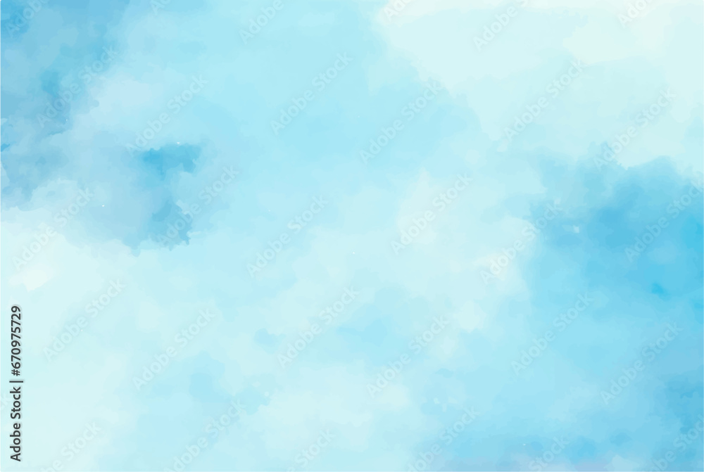 Blue watercolor background, Abstract blue watercolor background with colors . watercolor scraped grungy background
