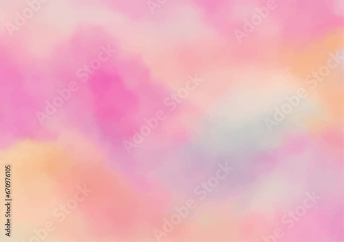 Abstract watercolor background with watercolor splashes, Pink Watercolor, Pink gradient