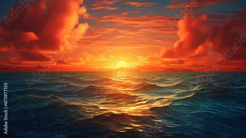 Oceanview in Sunset