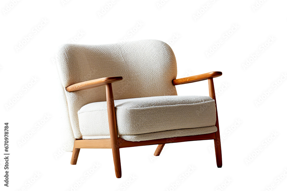White chair isolated on white White chair isolated on white