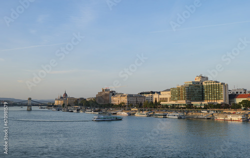 view of the old town and Danube river in Budapest © Pawel 