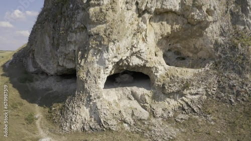 Aerial, Butești Cave, Romania photo