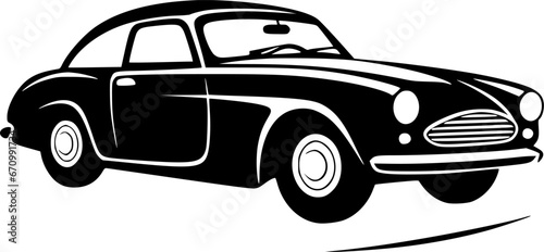Car - High Quality Vector Logo - Vector illustration ideal for T-shirt graphic