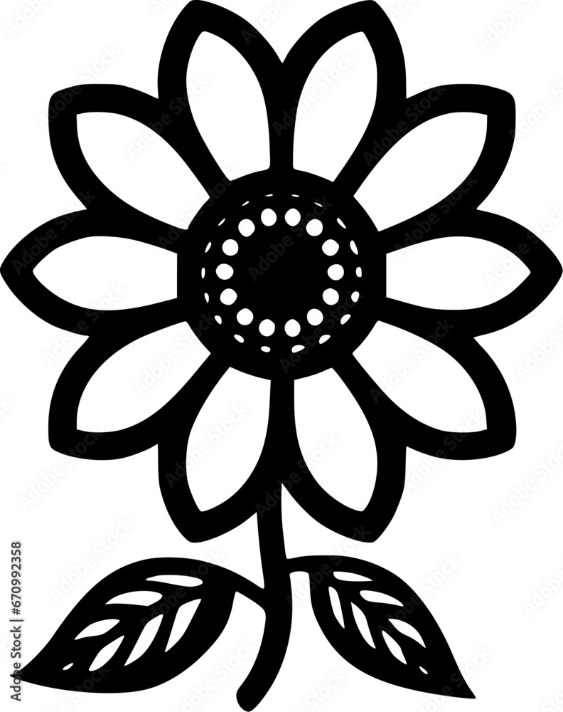 Flower | Minimalist and Simple Silhouette - Vector illustration Flower | Minimalist and Simple Silhouette - Vector illustration