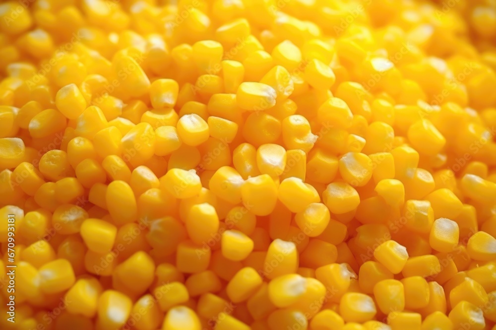 close-up shot of buttered sweet corn kernels close-up shot of buttered sweet corn kernels