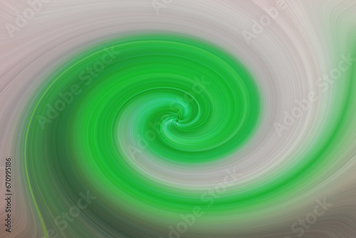 Blurred green abstract Radial Twirl Background for modern advertising graphics and website illustration