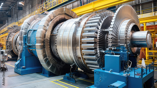 steam turbine power plant photo