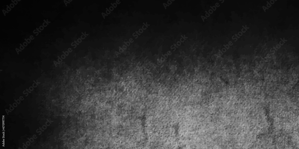 Abstract design with textured black stone wall background. Modern and geometric design with grunge texture,Black wall background or texture,