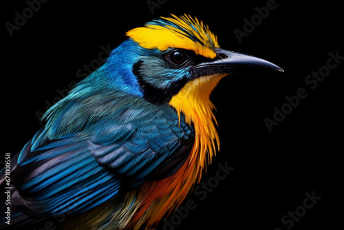 blue and yellow macaw © AD