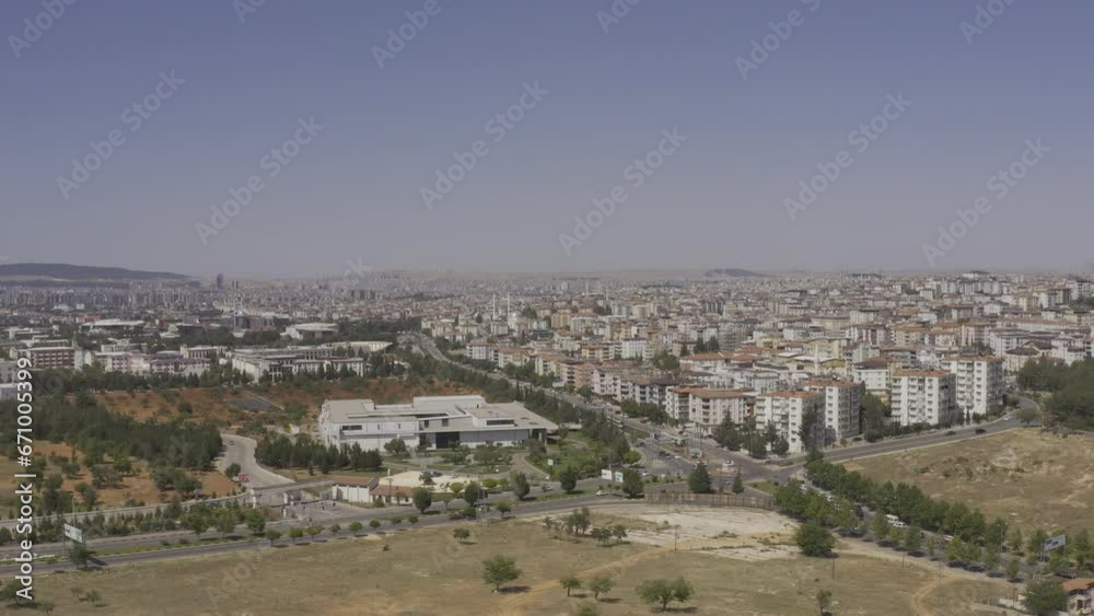 Aerial, Gaziantep From Above, Turkey Aerial, Gaziantep From Above, Turkey