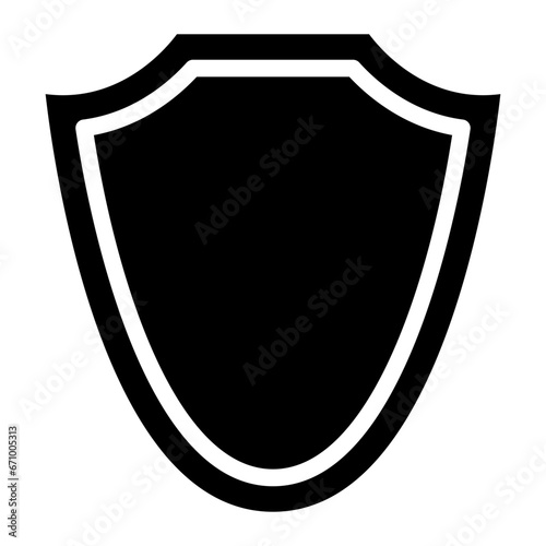 shield glyph icon