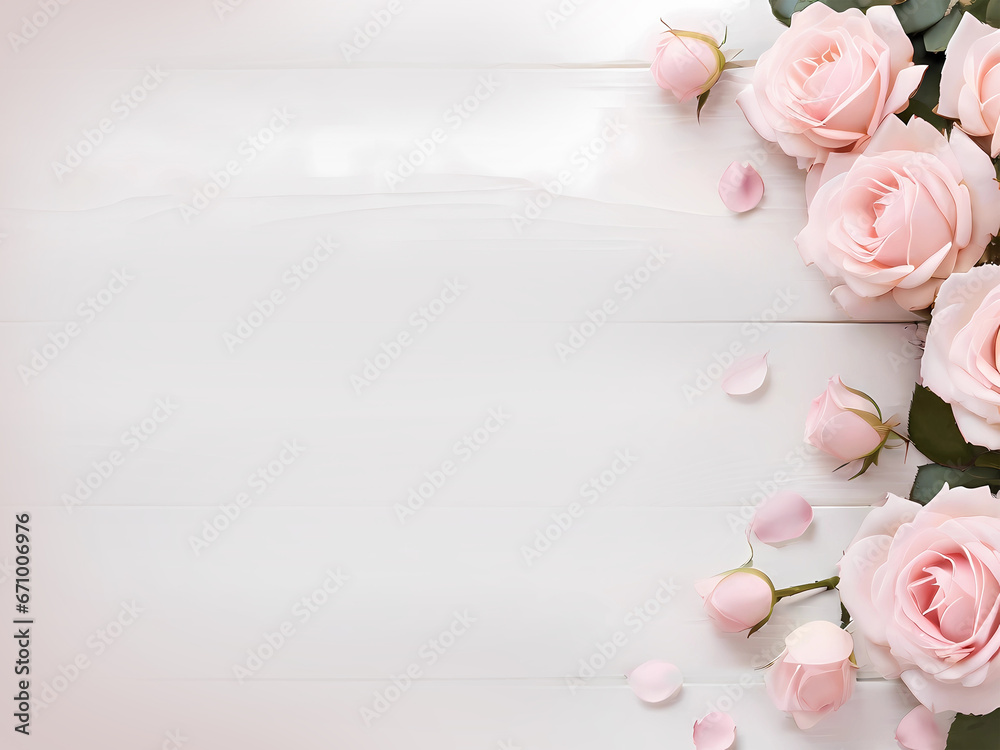 romantic watercolor flower bouquet on a wooden table, a beautiful, pastel backdrop for your Valentine's Day, anniversary, or springtime celebration romantic watercolor flower bouquet on a wooden table, a beautiful, pastel backdrop for your Valentine's Day, anniversary, or springtime celebration