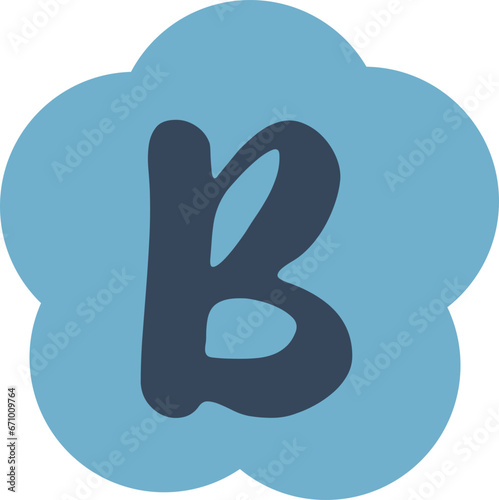 Alphabet Ransom Note B