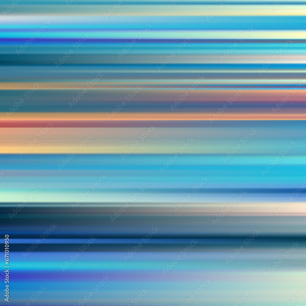 Vector image with horizontal defocused thin lines Vector image with horizontal defocused thin lines