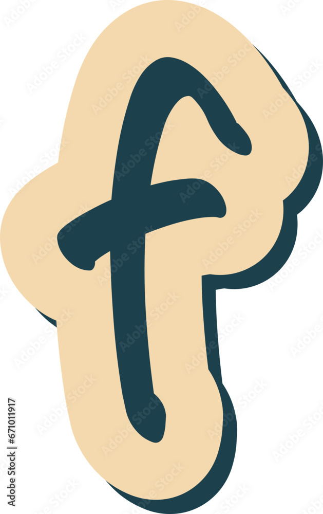 Alphabet Ransom Note F Alphabet Ransom Note F