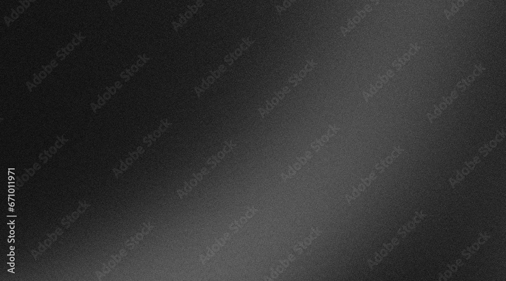 dark black grey wave line , grainy noise grungy spray texture color gradient rough abstract retro vibe background shine bright light and glow , template empty space