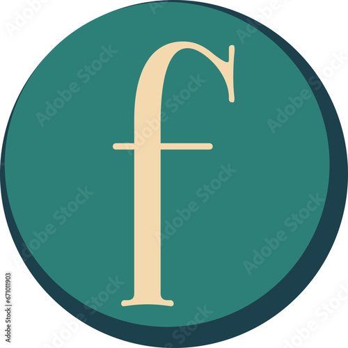 Alphabet Ransom Note F