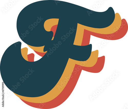 Alphabet Ransom Note F