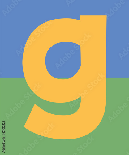Alphabet Ransom Note G
