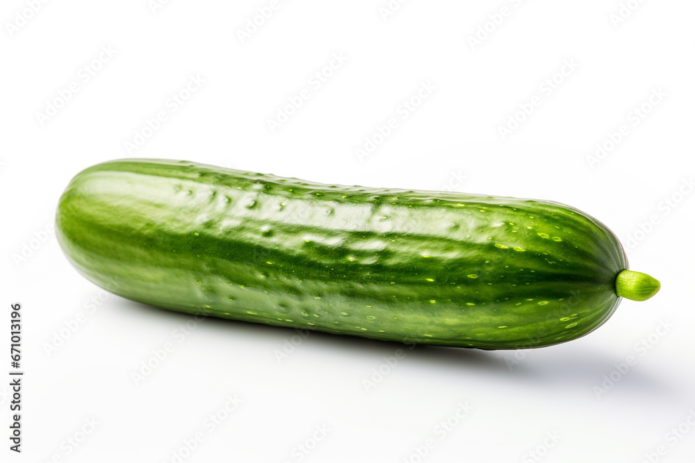 Cucumber on white background. Cucumber on white background.