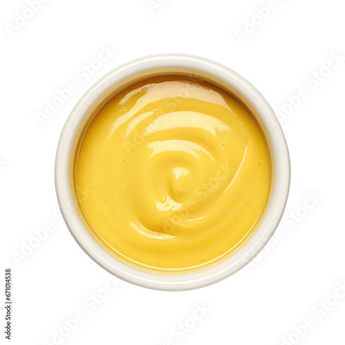 musterd sauce isolated on transparent background Remove png, Clipping Path