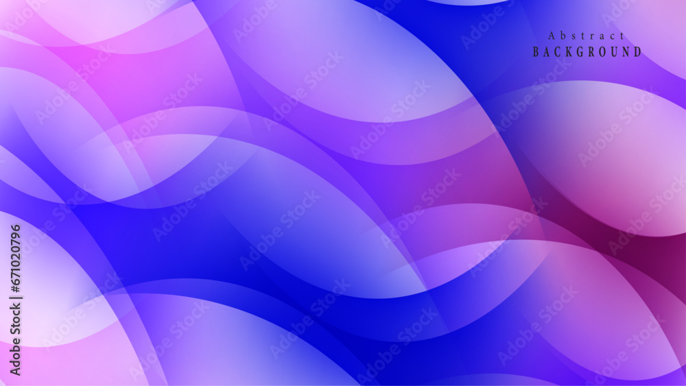 Purple background in abstract shapes. Transparent curved wave in motion. Purple gradient design element for banner background. Purple background in abstract shapes. Transparent curved wave in motion. Purple gradient design element for banner background.