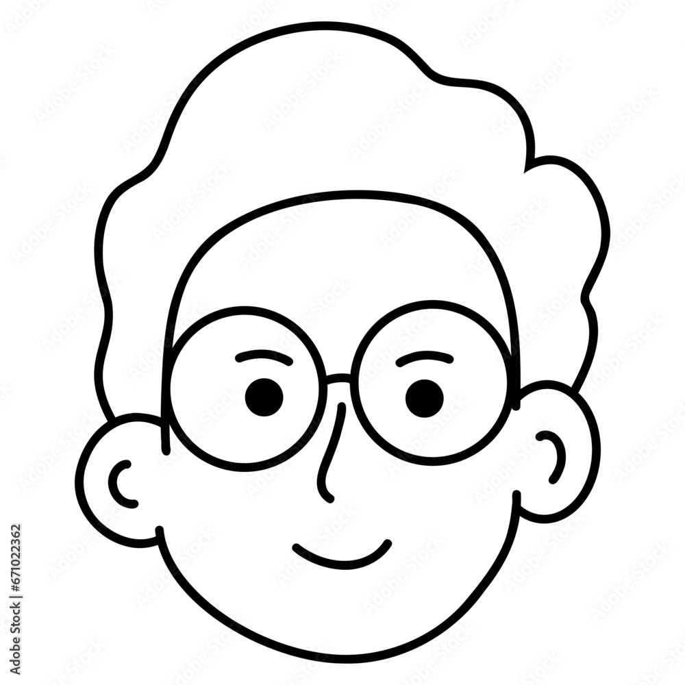 man with glasses man with glasses