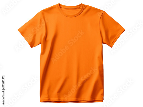 T-shirt isolated on white background
