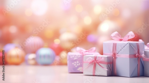 Gift with Oriental Theme and Bokeh Effect © Left