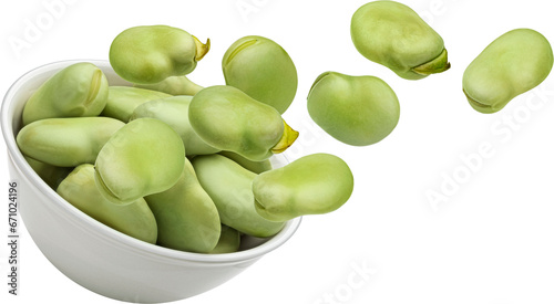Wallpaper Mural Edamame beans, bowl of green soybeans isolated Torontodigital.ca