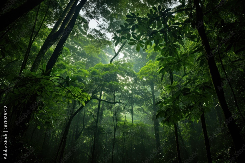 Emerald Rainforest Canopy. Emerald Rainforest Canopy.