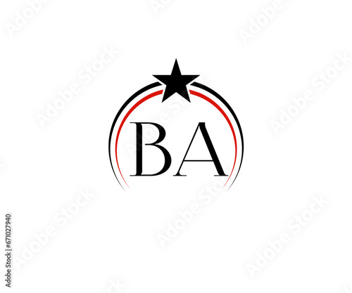 Royal Ba ab Png Logo, Abstract Luxury Ba Business Logo Letter photo