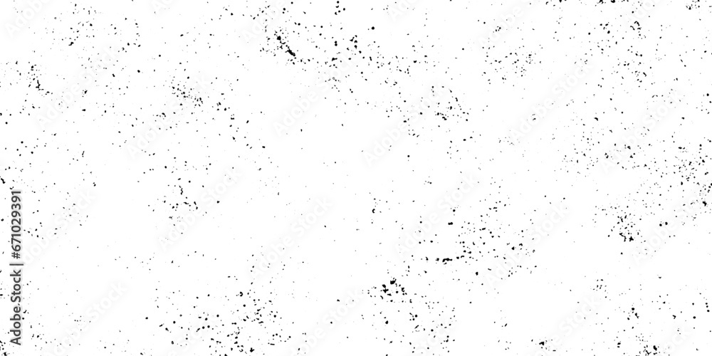 Grunge old detailed black abstract texture. Dots, spots, splashes, ink. Vector background.