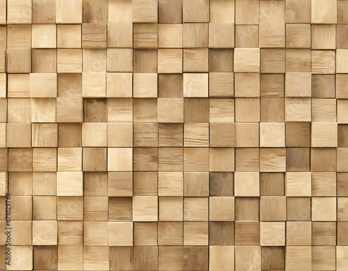 abstract square wooden background