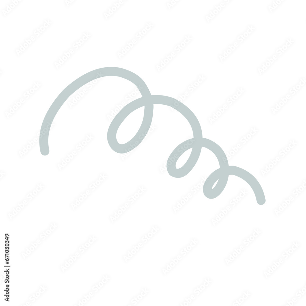 Swirls Swoosh Vector Accent Line Work Swirls Swoosh Vector Accent Line Work