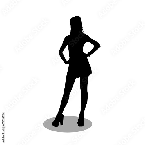 Women silhouette vector