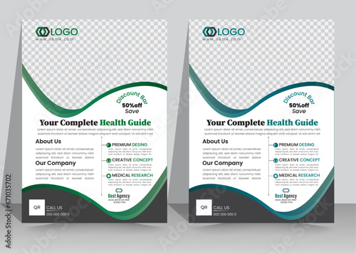  Modern flyer design template