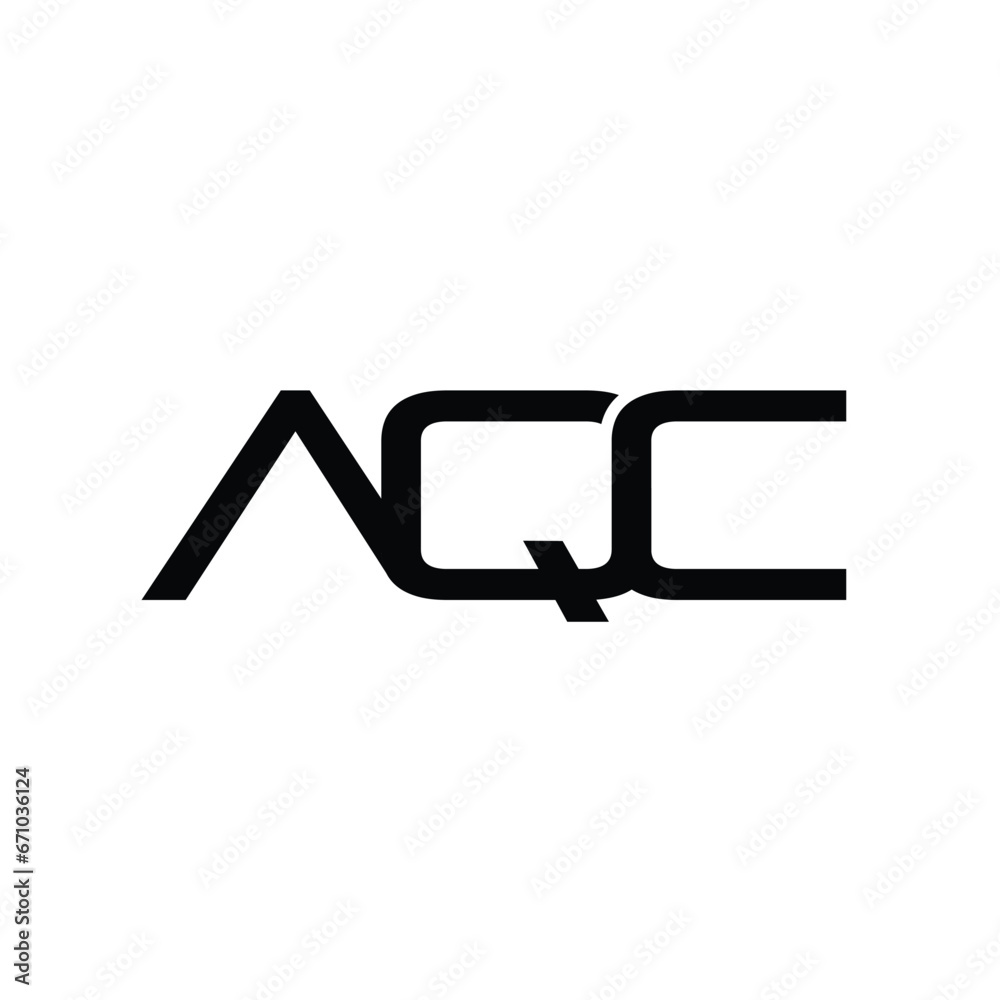 AQC creative initials letter logo concept design AQC creative initials letter logo concept design