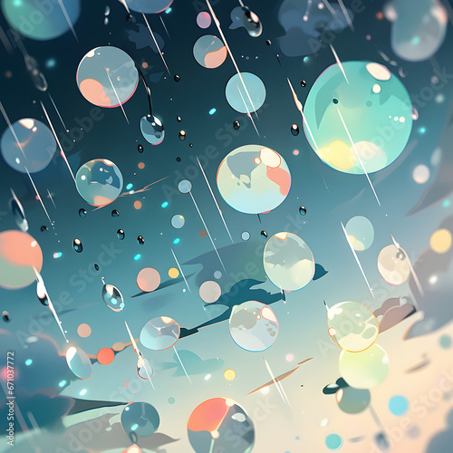background with bubbles
